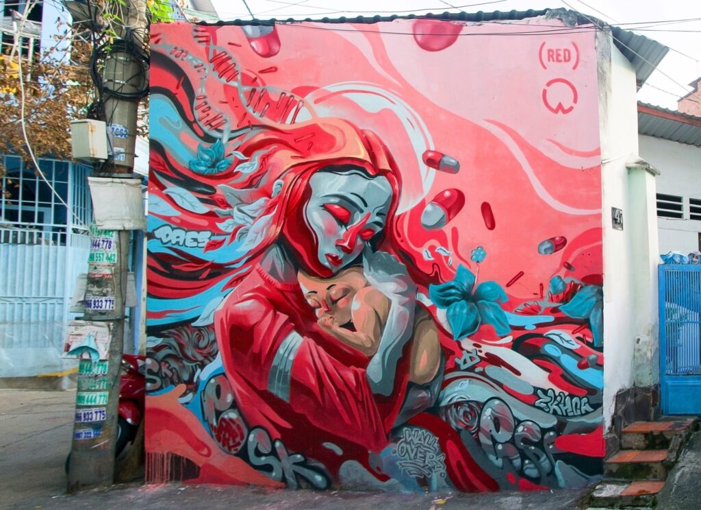 CRESK – Người nghệ sĩ truyền tải thông điệp tích cực qua lăng kính nghệ thuật Graffiti