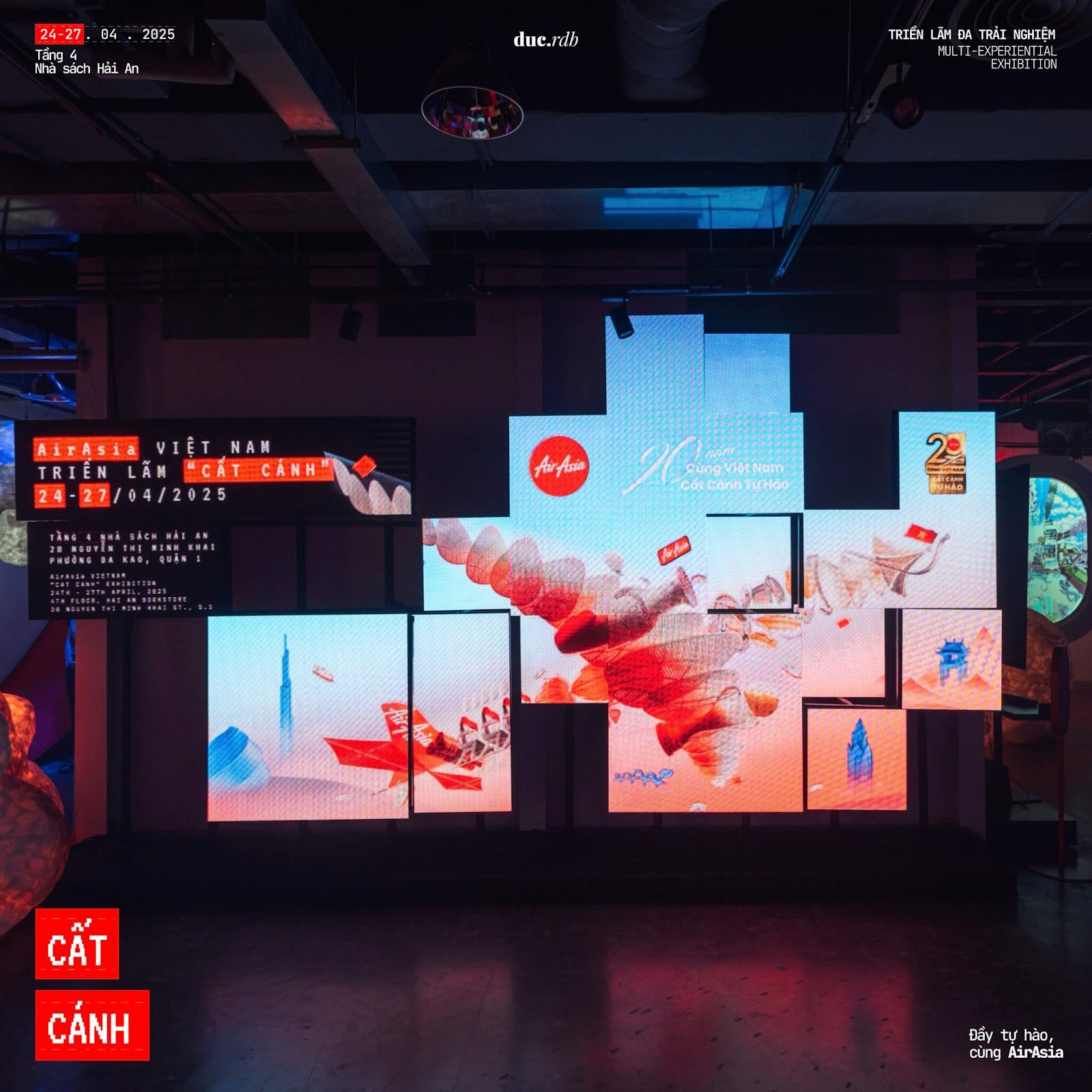 ‘Take Off’ – Art Exhibition Marking 20 Years of AirAsia in Vietnam 1 The exhibition 'Take Off' is the door leading you into the memory of Vietnam