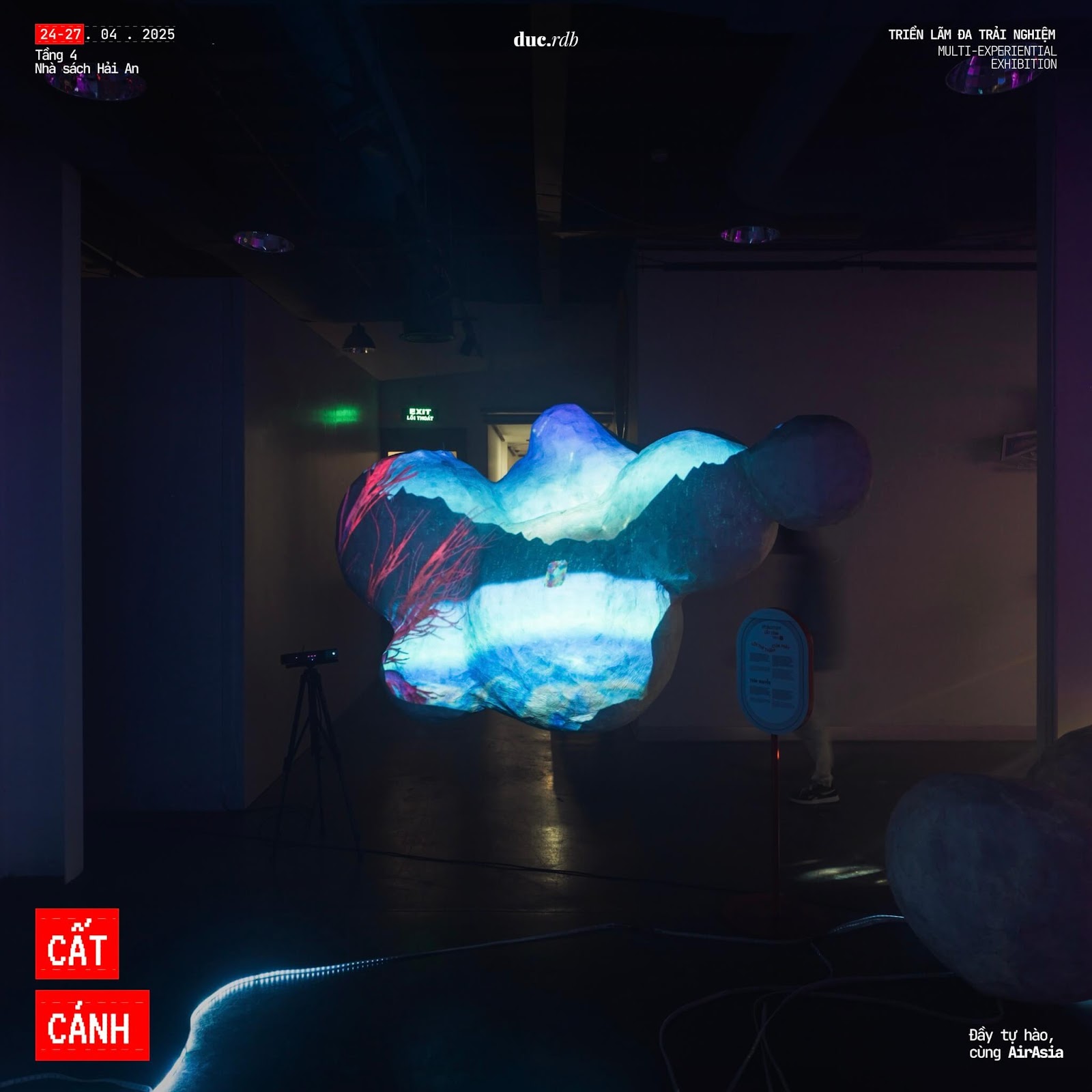 ‘Take Off’ – Art Exhibition Marking 20 Years of AirAsia in Vietnam 2 The work