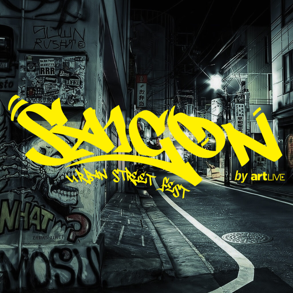 The font adds a bold, distinctive edge to Saigon Urban Street Fest’s visual identity