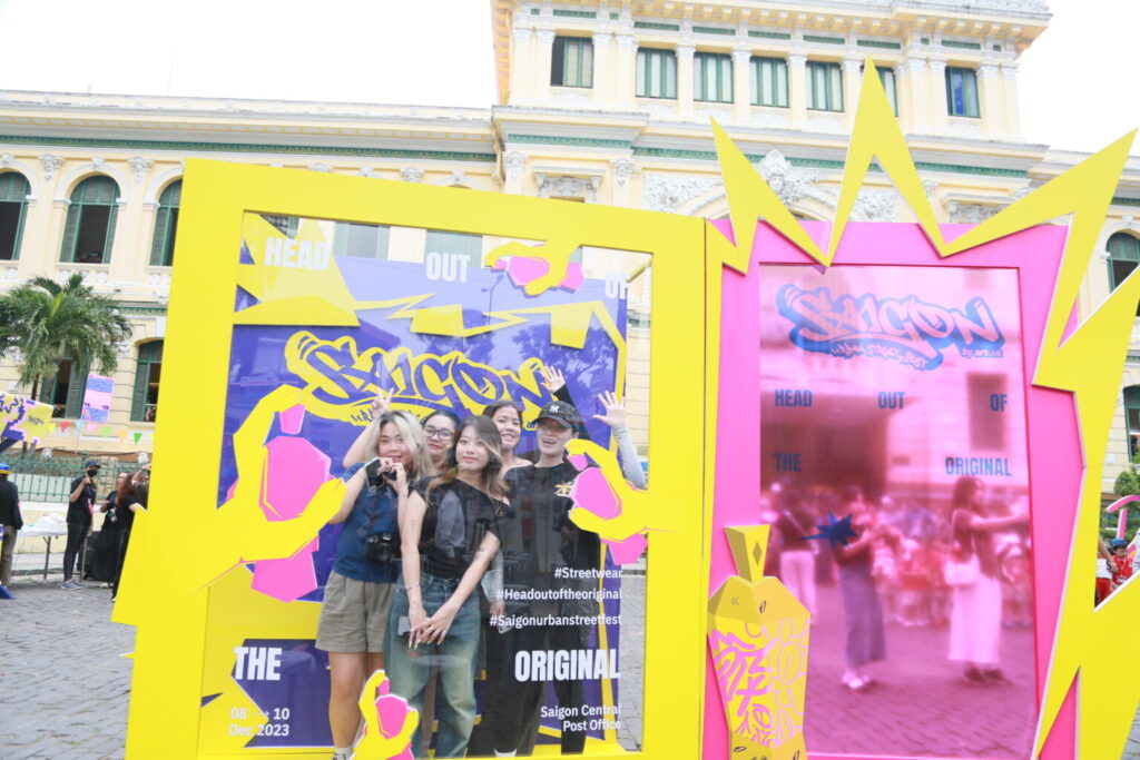 Confidently expressing individuality in the creative space of Saigon Urban Street Fest