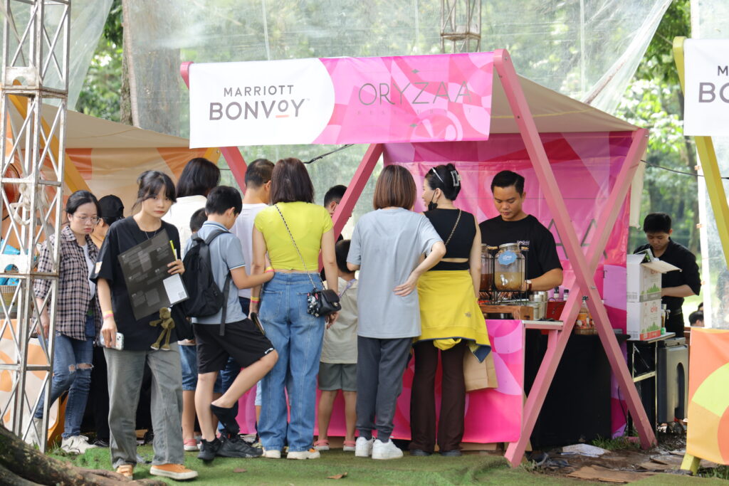Chefs from five-star restaurant chains brought a premium culinary experience to festival-goers