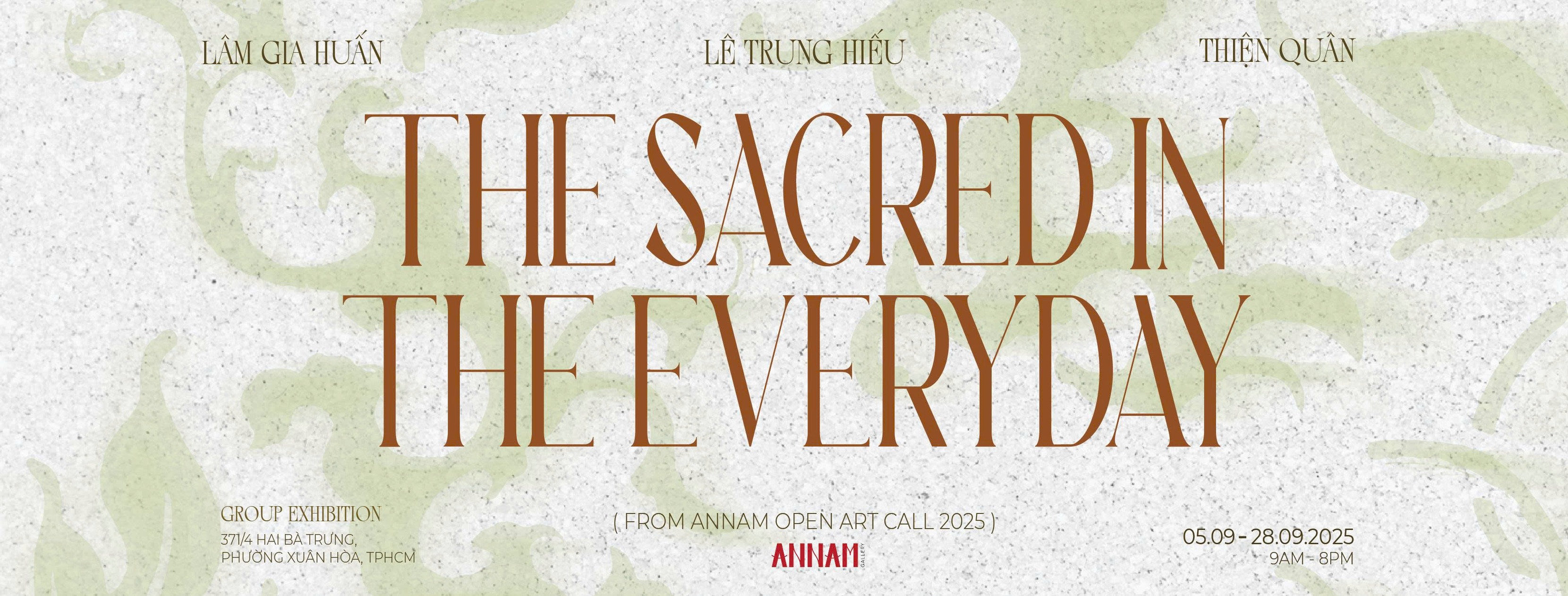 The exhibition ‘The Sacred in the Everyday’ – Traces of the sacred within the ordinary