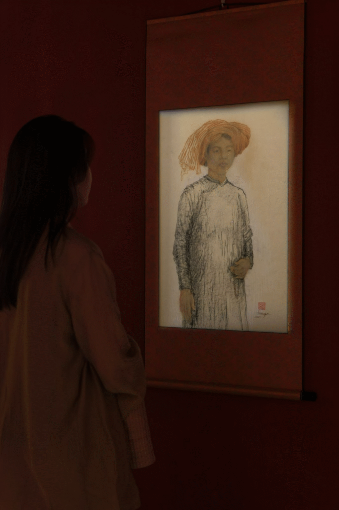 The exhibition ‘The Sacred in the Everyday’ – Traces of the sacred within the ordinary 2 ‘Waiting’ – a work that captures the tender longing of a young woman’s heart