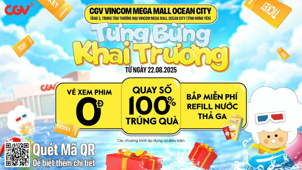 A variety of attractive promotions are available during the grand opening