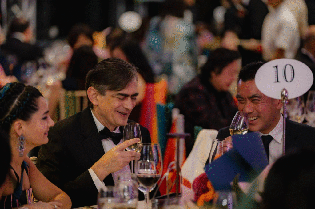 An exclusive fine-dining experience like no other at the event. Photo: National Gallery Team