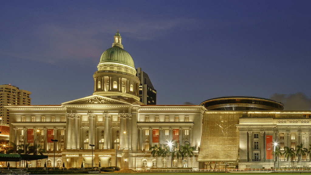 The National Gallery Singapore is located at a prime site in the nation. Photo: befreetour