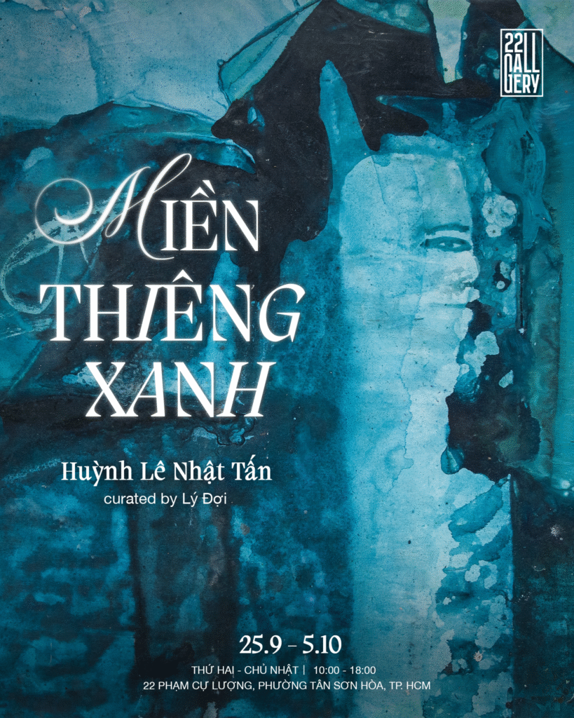 Poster của triển lãm ‘Miền Thiêng Xanh’ 