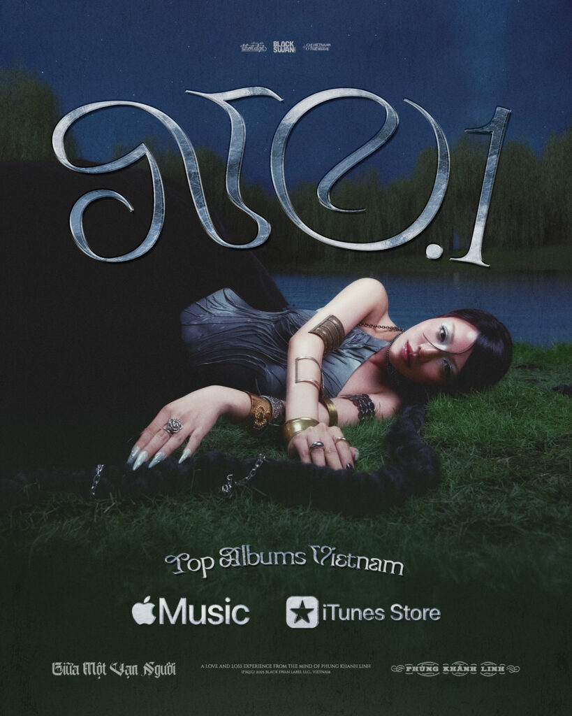 Phùng Khánh Linh và hành trình tìm thấy chính mình trong ‘GIỮA MỘT VẠN NGƯỜI’ 6 Album ‘GIỮA MỘT VẠN NGƯỜI’ đạt Top 1 bảng xếp hạng Apple Music Việt Nam.