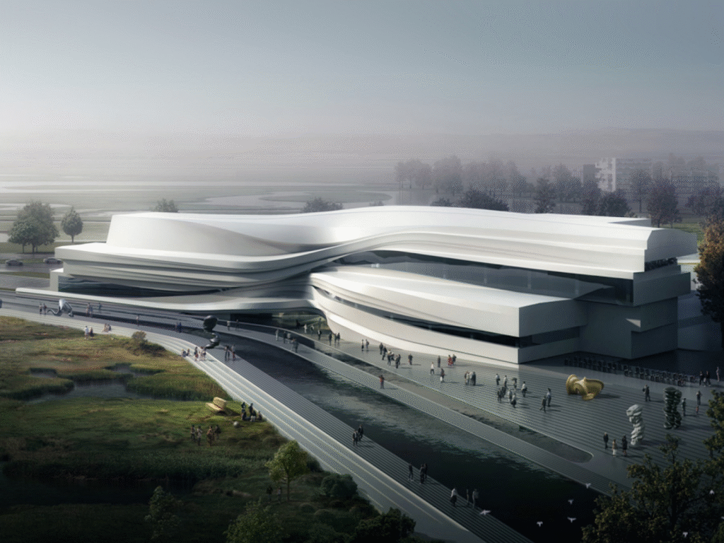 Museum of Contemporary Art Yinchuan. 