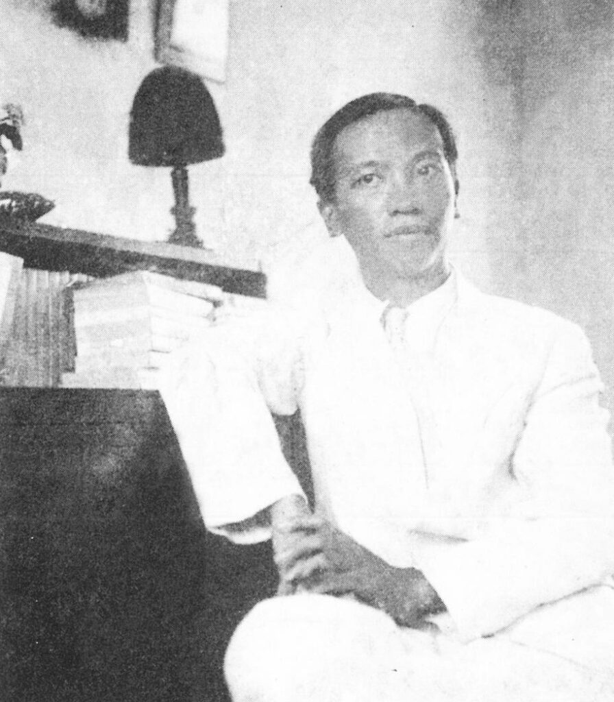Portrait of artist To Ngoc Van