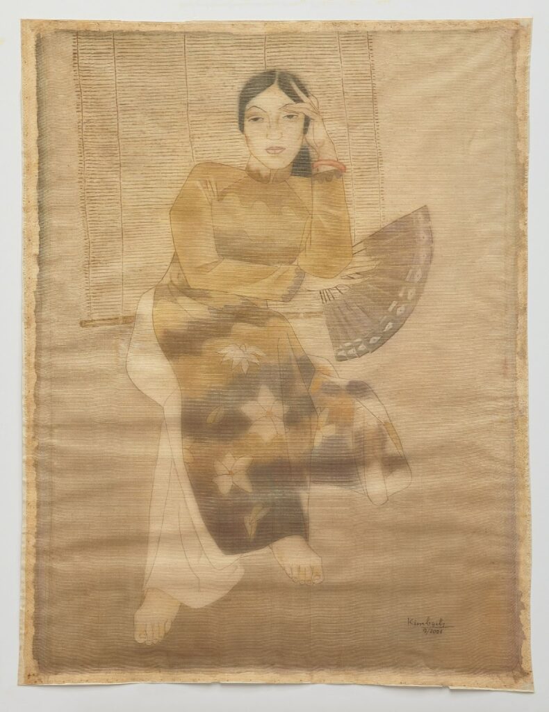 Artwork: “Portrait of a Hanoi Woman” by Kim Bach