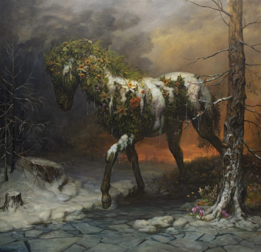  Vũ trụ tuần hoàn trong tranh của Martin Wittfooth