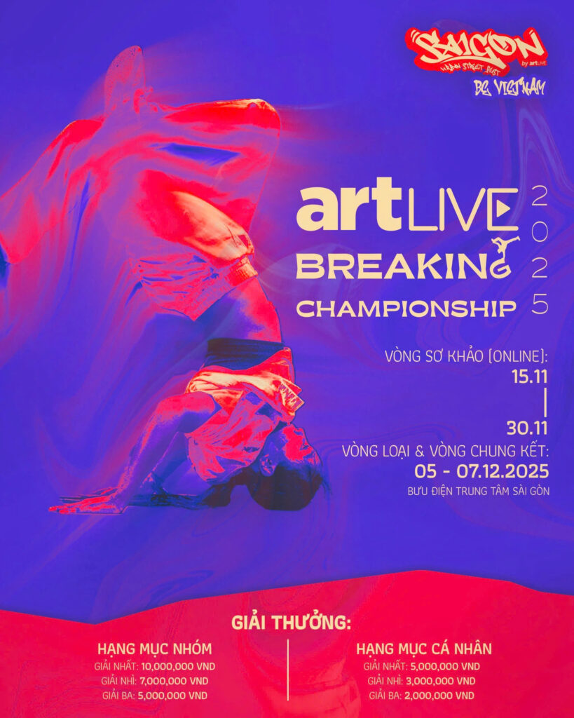 Quy định và điều lệ cuộc thi artLIVE Breaking Championship 2025