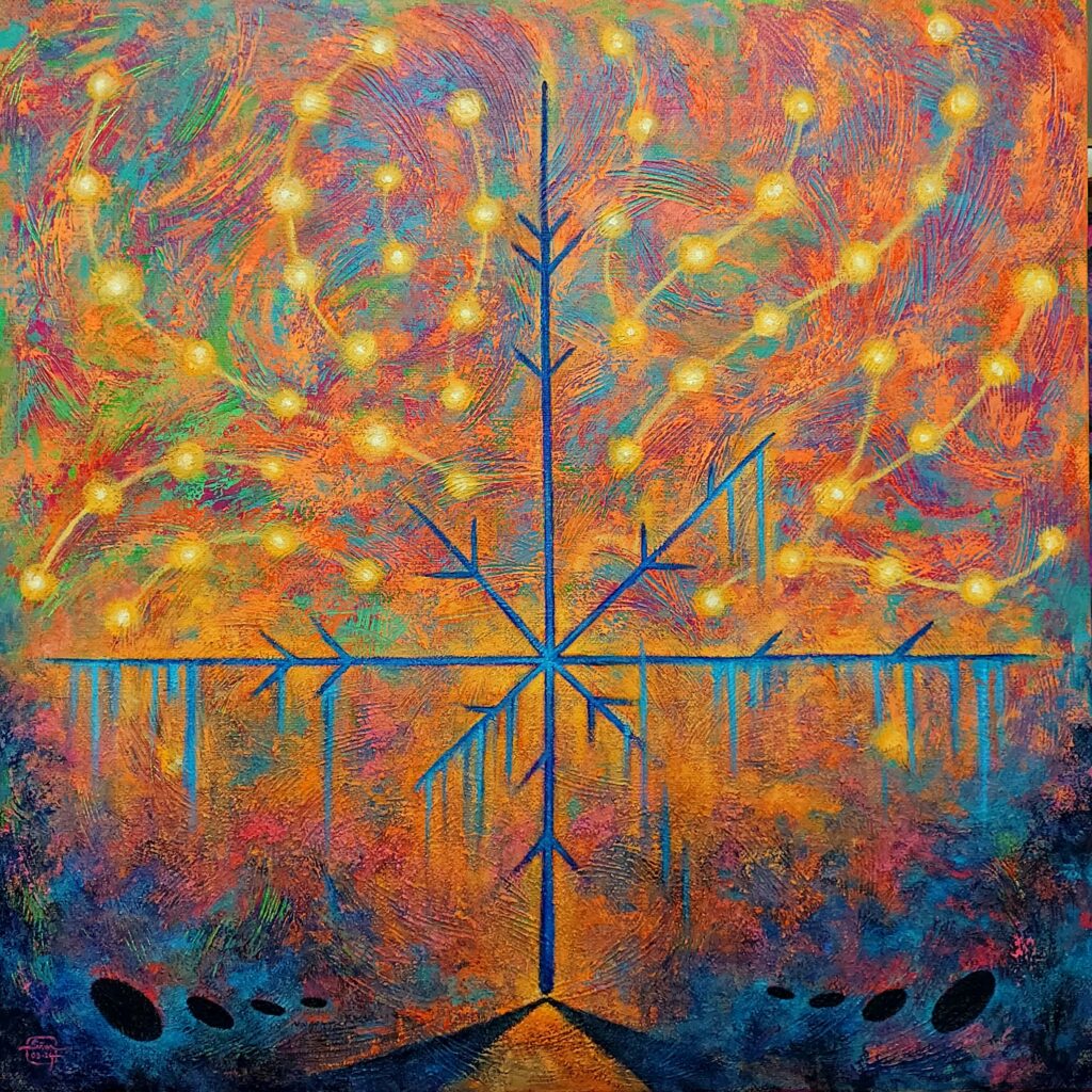 Hai họa sĩ, một hành trình mộng mơ 6 Đường Về, sáng tác năm 2024