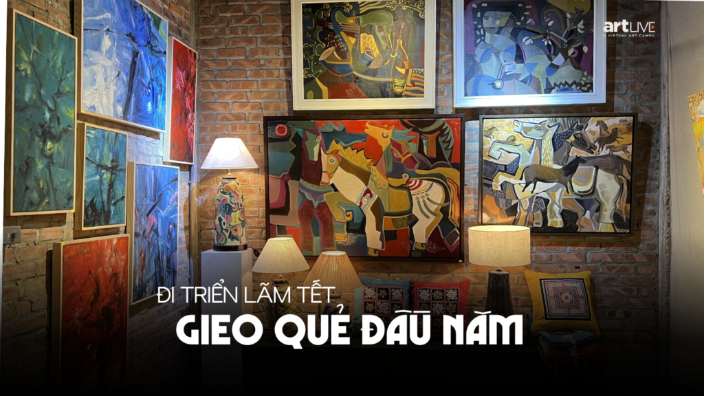 Đi triển lãm Tết, gieo quẻ đầu năm