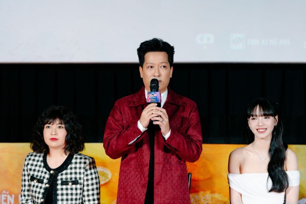 Trường Giang: 'Tôi đề cao tiêu chí hợp vai' 10 Trường Giang trả lời báo chí tại buổi showcase Nhà Ba Tôi Một Phòng