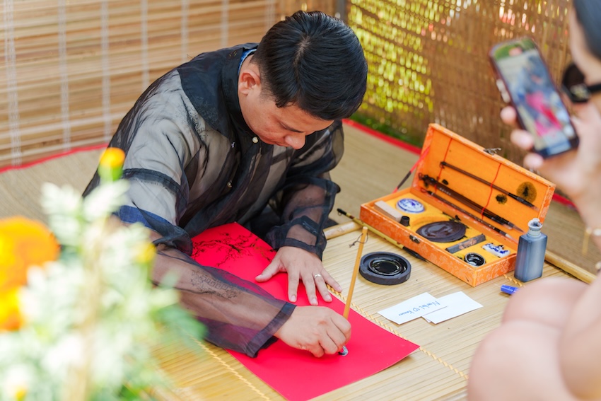 Góc xin chữ đầu năm.