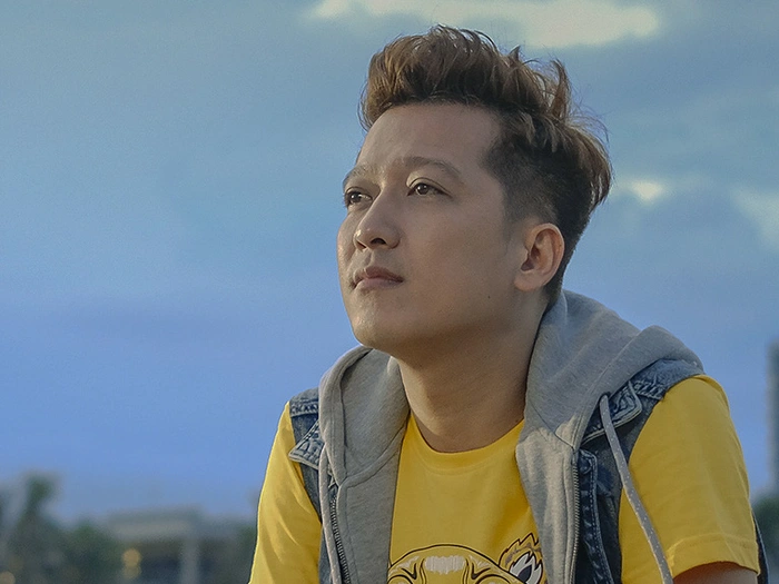 Tạo hình của Trường Giang trong phim điện ảnh 30 chưa phải là Tết. 