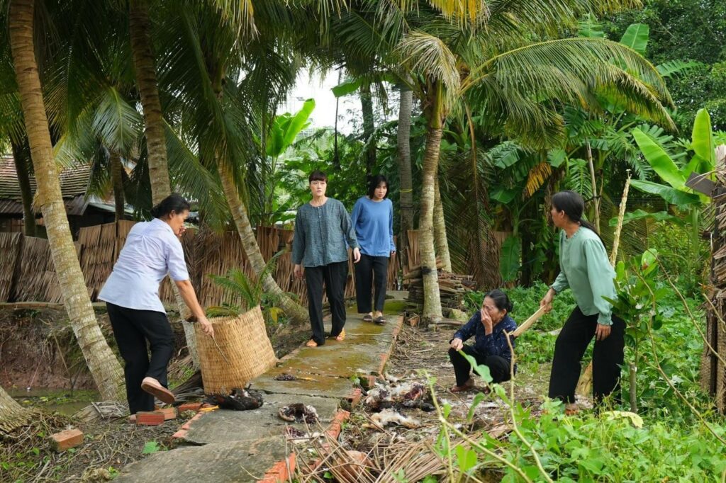 Trích từ một cảnh quay của Quỷ Nhập Tràng 2 tại miền Tây 