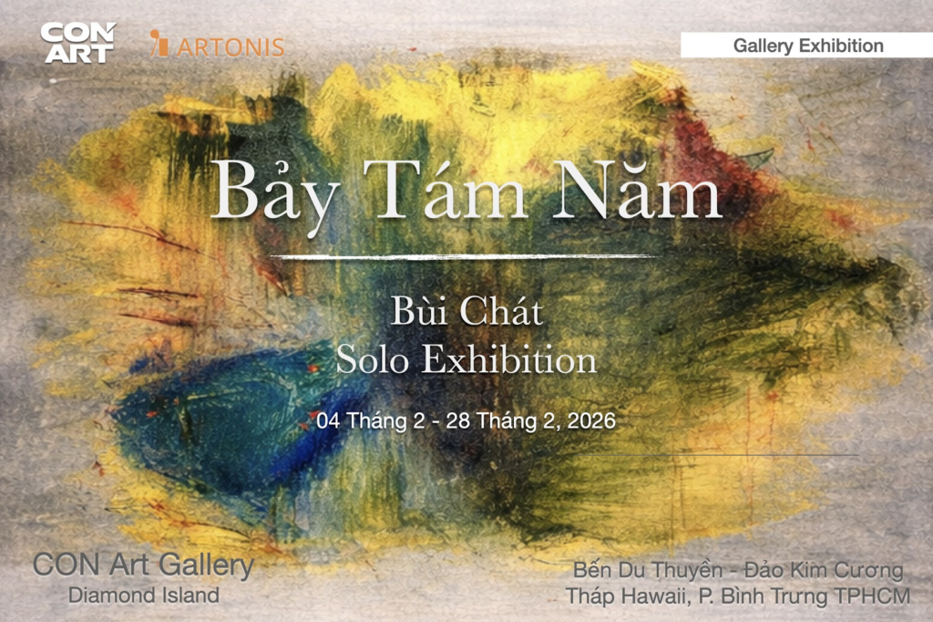 Poster triển lãm Bảy Tám Năm