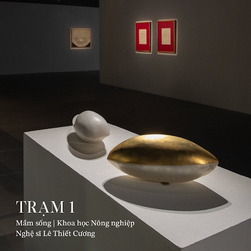 Năm "trạm" hành trình tại triển lãm “Tỏa V – Điểm Chạm Khoa Học”. 
