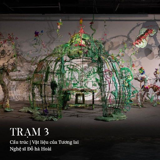 Năm "trạm" hành trình tại triển lãm “Tỏa V – Điểm Chạm Khoa Học”. 
