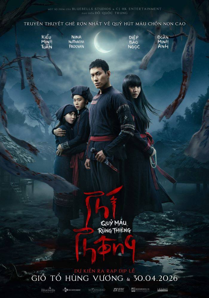 Poster phim Phí Phông: Quỷ máu rừng thiêng. 