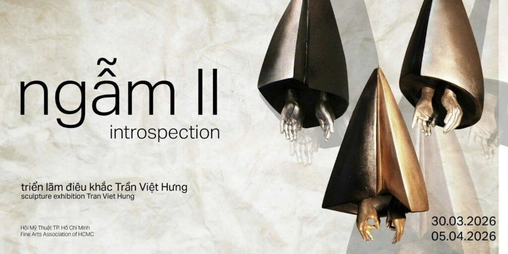 Poster của triển lãm “Ngẫm 2” của nhà điêu khắc Trần Việt Hưng 