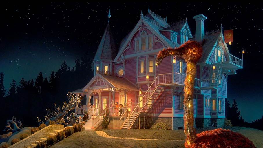 Cung điện Màu Hồng nơi Coraline sinh sống
