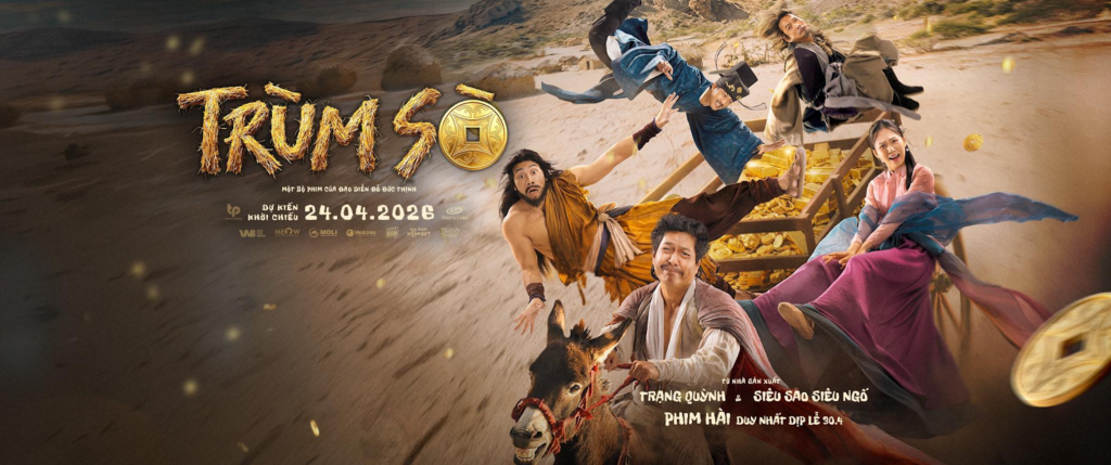 Những hình ảnh đầu tiên mang màu sắc hài hước của phim “Trùm Sò”. 
