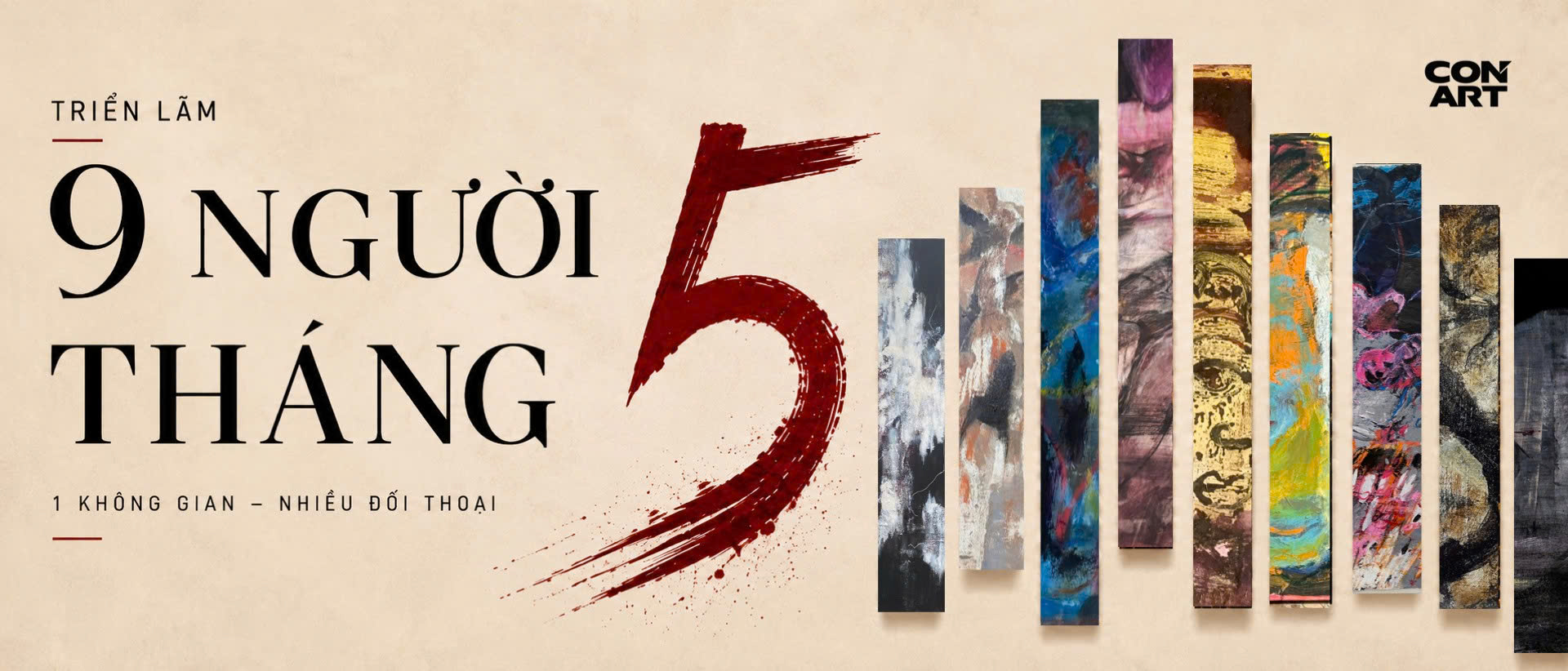 Tháng 5 và 9 Người: Khi hội hoạ trở thành một vùng cảm xúc giữa đô thị