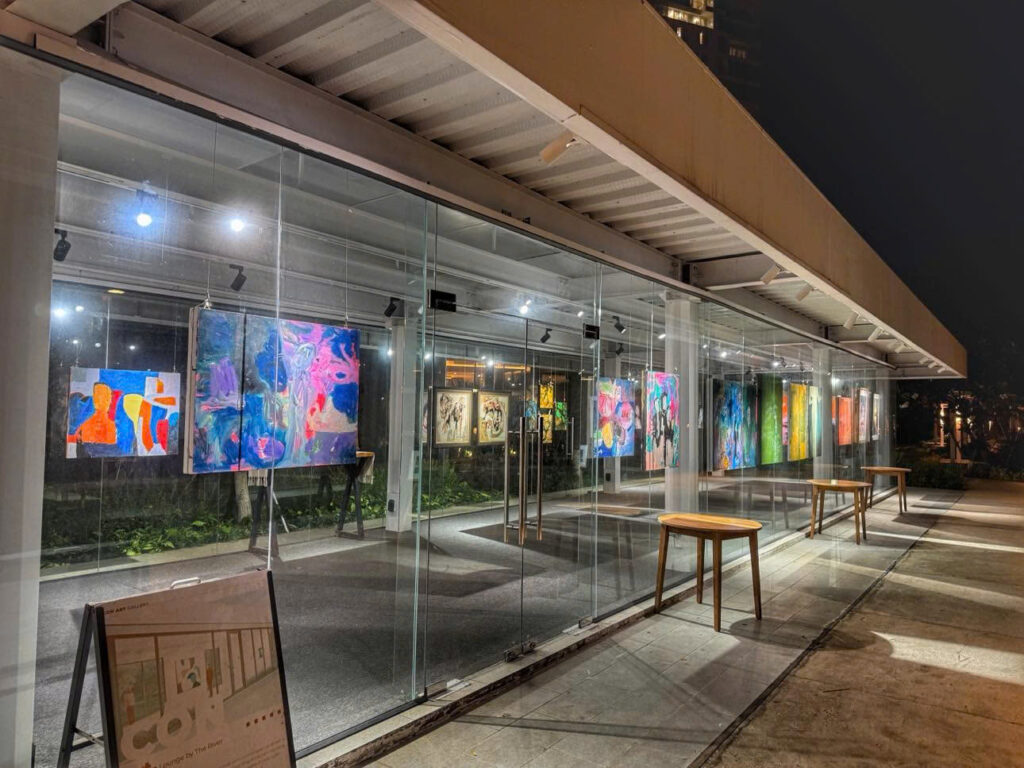 Không gian trưng bày tại CON Art Station