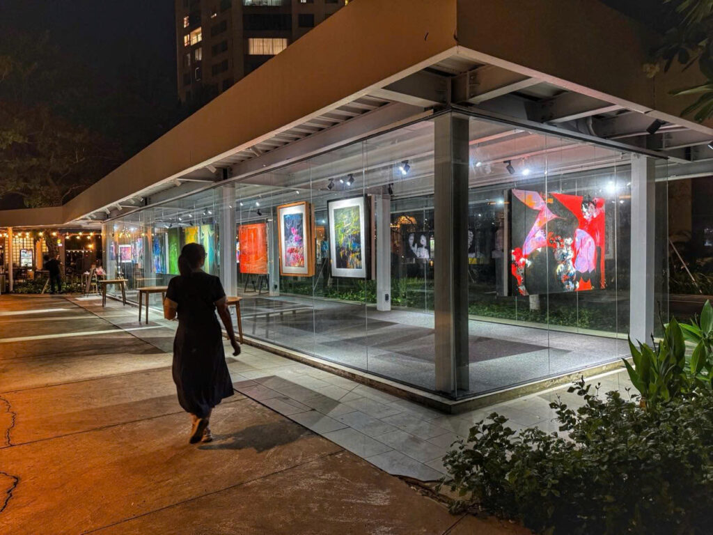 Không gian trưng bày tại CON Art Station